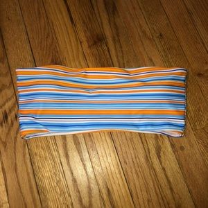 Strapless bikini top